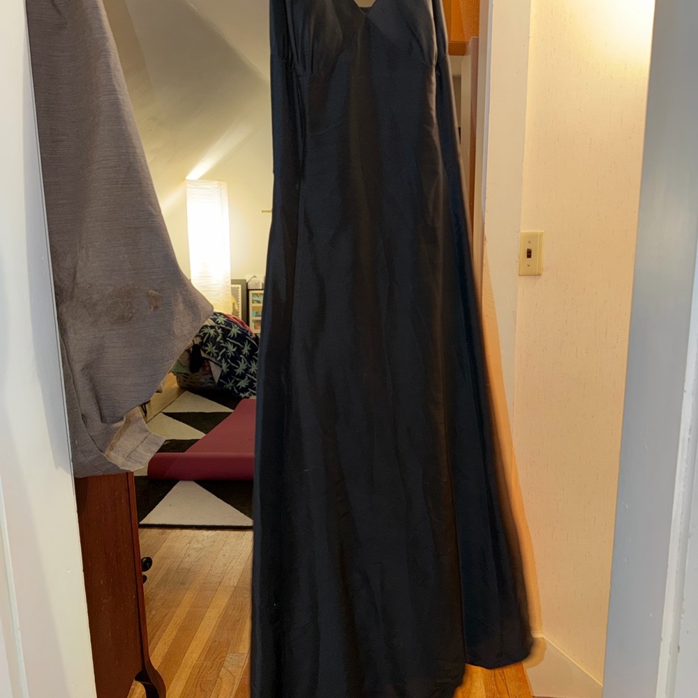 Isaac Mizrahi Black Maxi Dress